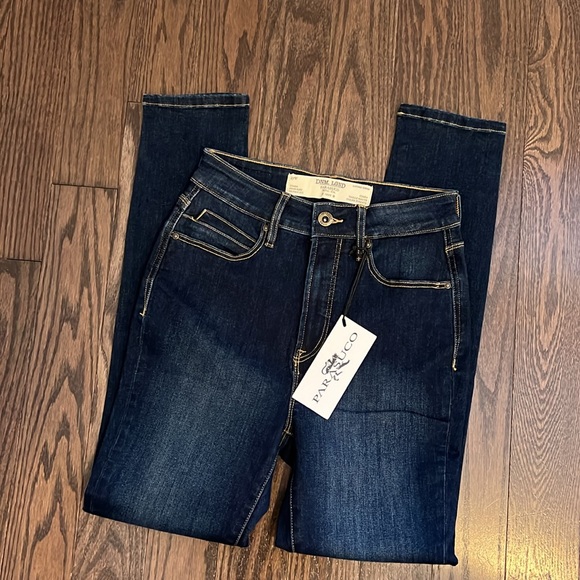 Parasuco Jeans, Size 27 waist, high-rise skinny fit Mint Condition NEW with tags - Picture 5 of 6